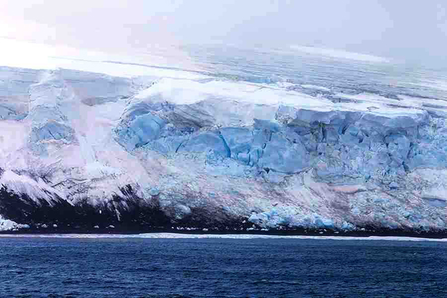 image_ Les glaciers de l'&icirc;le de Bouvet